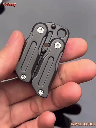 EDC Butterfly Spinner & Multi Tool Keychain | Fidget Toy with Bottle Opener