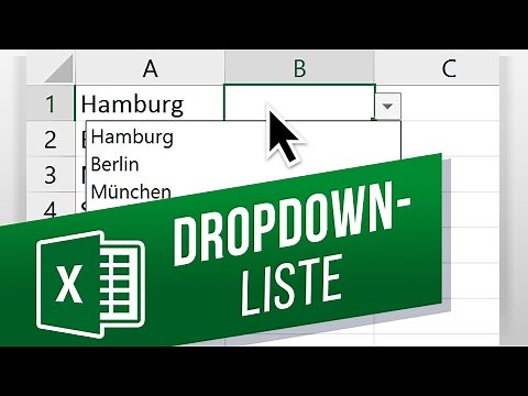 Dropdown-Listen in Excel erstellen | Auswahlliste mit Dropdown-Menü erstellen