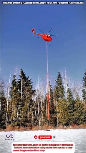 Tree Top Cutting Machine Innovation Tool For Forestry Maintenance