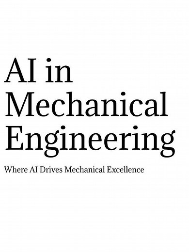 Aplicaciones fascinantes de IA en Ingeniería Mecánica