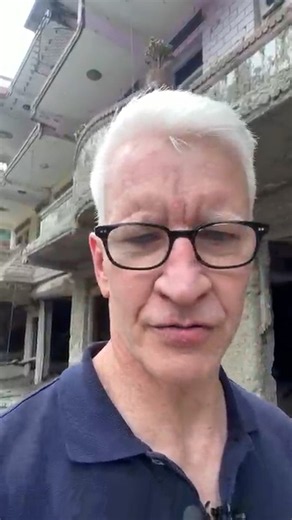 Anderson Cooper walks through Nepal flood devastation