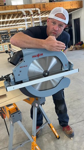 What an incredible saw!! This is the Mafell MKS 185 Ec and it’s a pleasure to use! | The Dusty Lumber Co.
