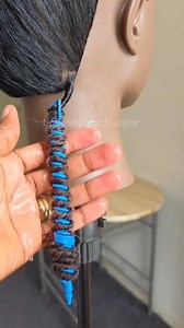 Yes you can curl your dreadlock #hairtutorial #transformation #curlyhair #hairstyleideas | Braids by Graciousjoy