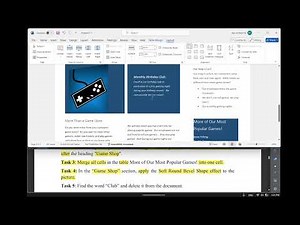MOS WORD ĐỀ 1 - PROJECT 3 - HƯỚNG DẪN GIẢI ĐỀ MOS WORD 2019 TIẾNG ANH BAO ĐẬU 1000 ĐIỂM | MS.MINH HÀ