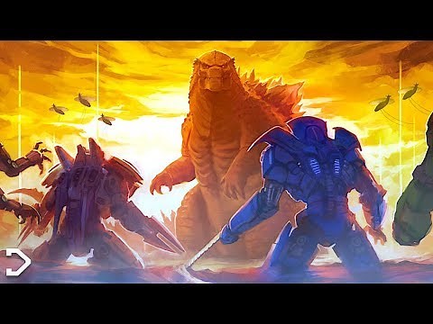 Godzilla VS Jaegers SIZE COMPARISON - Pacific Rim 2: Uprising