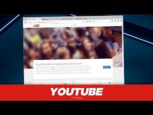 GRATIS WERBEANZEIGEN AUF YOUTUBE | FAN FINDER | KBDESIGNZ