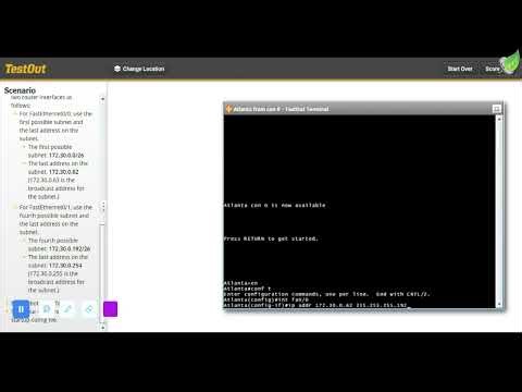 4.3.4 Configure Subnet Masks - Routing and Switching Pro CompTIA Lab