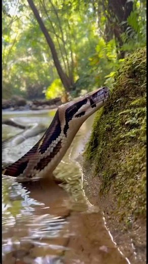 Oh my god #python #snake #amazing #amazon #shortvideo #python #ads #automobile #viral #viralvideo