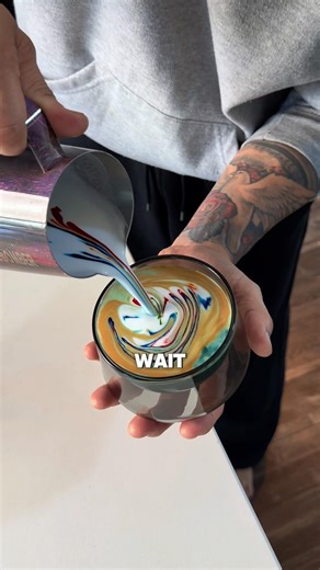 Colored Latte Art Tutorial