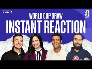 2026 FIFA World Cup Draw Live Reaction