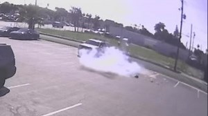 Man accused of blowing up large teddy bear is arrested in California