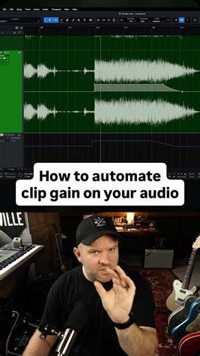 PreSonus on Instagram: "Did you know you can automate clip gain on your audio events? This is a great way to adjust your signal before it hits the channel processing.⁠ ⁠ In the full video, Joe explores 5 ways you can easily adjust volume and gain, and why specific options may be better than others in a given situation.⁠ ⁠ Watch it now: 🔗 @presonus"