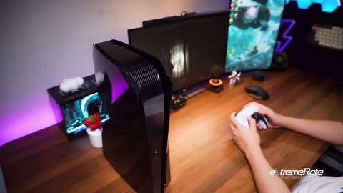 eXtremeRate eXcover The Great Wave Top Bottom Cover Compatible with ps5 Console Disc Edition, Replacement Faceplate Backplate Shell Skin Compatible with ps5 Disc Version Console