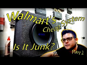 How to put together Sub Box From Walmart The 250$ Best And Complete Cheapest Walmart System (Part2)