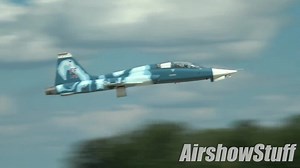 13K views · 400 reactions | Blue Camo T-38 take off at EAA AirVenture 2022! | AirshowStuff | Facebook