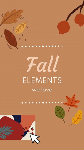 Fall themed elements to use in your next video 🍂 #clipchamp #microsoft #videoeditor #clipchampeditor