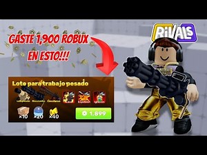 TESTING HEAVY WEAPONS IN ROBLOX RIVALS💥💣| THE MOST POWERFUL RIVALS BUNDLE!💸🚀
