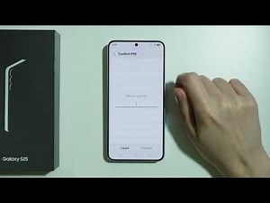 Samsung Galaxy S25: How to Remove Screen Lock (Disable Lock Screen Password)