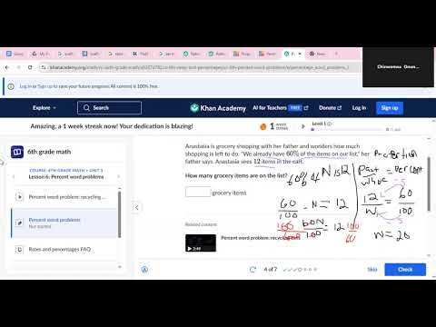 Let's do some percent problems