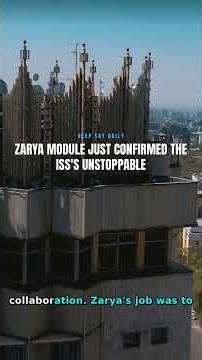 Zarya module just confirmed the ISS's unstoppable
