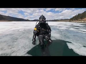 Cobrafrogman Dive Clip - Getting out of the water, Viking Drysuit & FFM, Double Hose