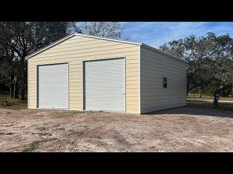 30x30 metal garage FULL COST BREAKDOWN