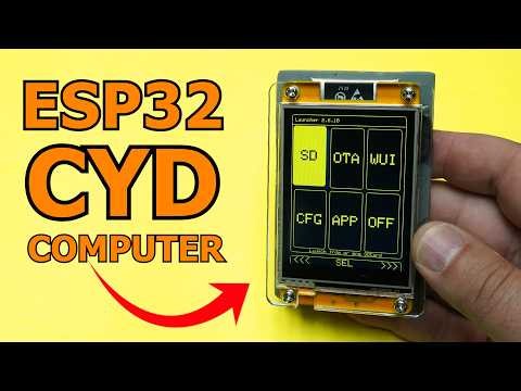 I Made a Computer Using ESP32 CYD Board-Part 2