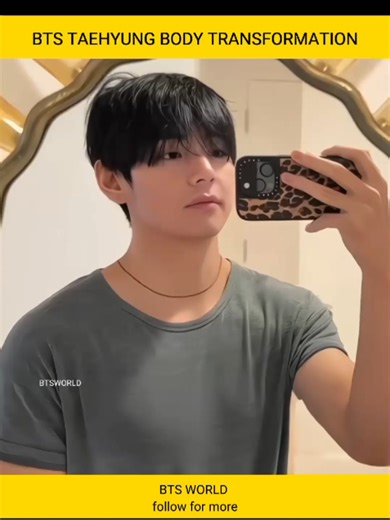 BTS V's Stunning Body Transformation Revealed