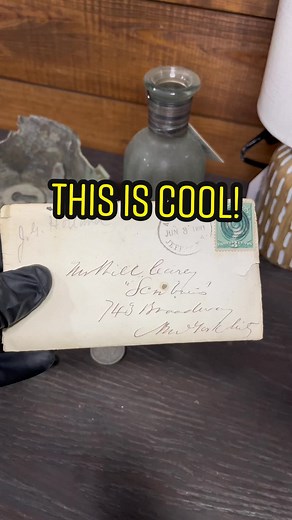 I really love history, and to get to open a letter like this from 1881 was really neat! I wish I knew the full story! Should i do more content like this? #history #letters #foryou