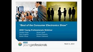 Best of Consumer Electronics Show Webinar