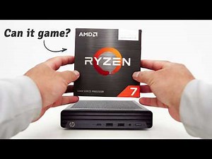 HP 805 Mini G8 + Ryzen 7 5700G: NO dGPU, Bazzite OS, CAN IT GAME?