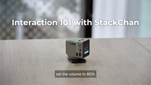 M5Stack on Instagram: "Interaction 101 with StackChan.👾 The possibilities are endless! #M5Stack #StackChan #AI #OpenSource #Maker #Robotics"