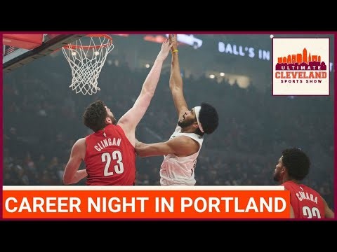 Jarrett Allen scores a CAREER HIGH as Cavaliers crush Trail Blazers on the road