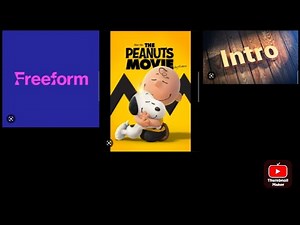 The Peanuts Movie - Freeform Intro