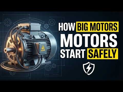 How Big Motors Start Safely ⚡ | Star Delta Starter Explained