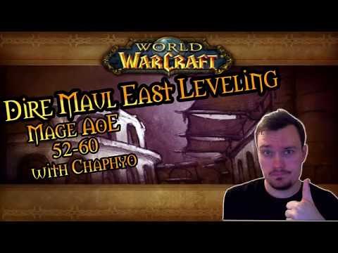Chaphyo | INSANE Mage AoE Leveling (85k exp/hour) - Dire Maul East (DME) - Level 52-60