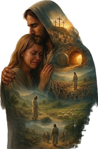 “A Mother’s Love, a Savior’s Mission” Mary faithfully loved and followed Jesus from His birth to the cross. Jesus honored His mother with compassion, even in His suffering, entrusting her care to John. Their relationship shows obedience, humility, and love within God’s redemptive plan. | BIBLE Stories Videos
