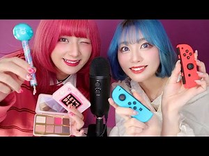 ENG SUB｜ASMR with My ASMR Friend 😪🌈
