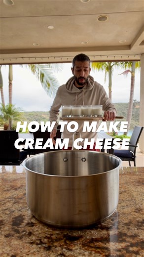 How to make cream cheese! 😲 it’s so easy to make and you only need 2 ingredients! 🤩 . . . #lifehacks #creamcheese #diy #recipe | creative explained