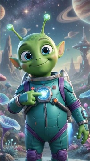 The Galactic Explorer: First Mission | Cute 3D Sci-Fi Animation