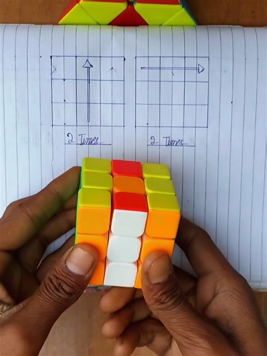 Mastering the 2-Move Cube Solve Technique