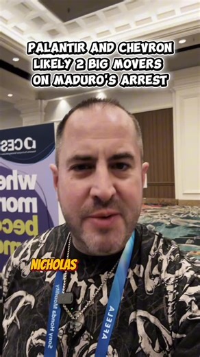 WinCap Financial Charts on Instagram: "No politics, just an analysis of outcomes. Start with Chevron. Chevron is one of the only U.S. oil majors with sanctioned exposure to Venezuela. Any real regime change instantly reopens the conversation around Venezuelan crude coming back online, licenses expanding, and long-term reserves suddenly becoming investable again. Energy markets don’t wait — they reprice fast. Now zoom out to Palantir. Palantir thrives when governments, defense agencies, and intel