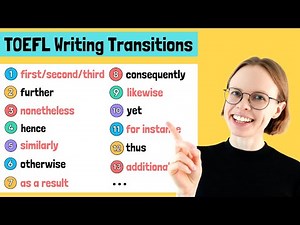 TOEFL Writing - Transitions That Boost Your Score