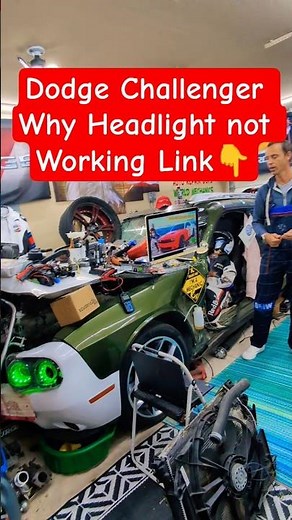 Link👇Dodge Challenger⚒️ Why Headlights Not Working👉#dodge #challenger #mopar #fix #howto #easy #diy