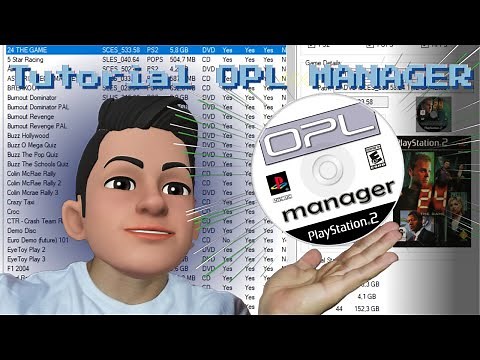 Como poner las caratulas y portadas PS2 a tus juegos tutorial OPL MANAGER