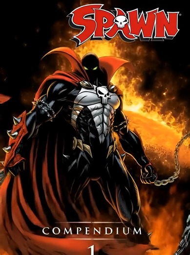 Image Comics Spawn comic book cover come to life. #imagecomics #comicbooks #spawn #animated