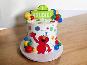 Cake Topper Elmo - Etsy