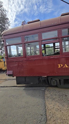 Pacific Electric 717 running around the loop at the Southern California Railway Museum in Perris California. #socalrailway #trains #Museum #public #railway #train #trainmuseum #locomotive #streetcar | John’s Tales From The Rails
