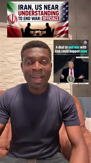 President Trump says peace deal to en the war in Iran is near. #🇺🇸 #🇮🇷 #🇮🇱 #patriotstv0