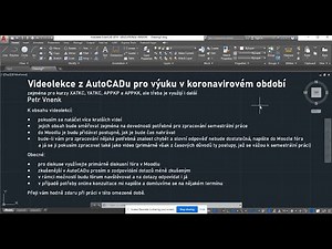 Videolekce AutoCAD – část 1.